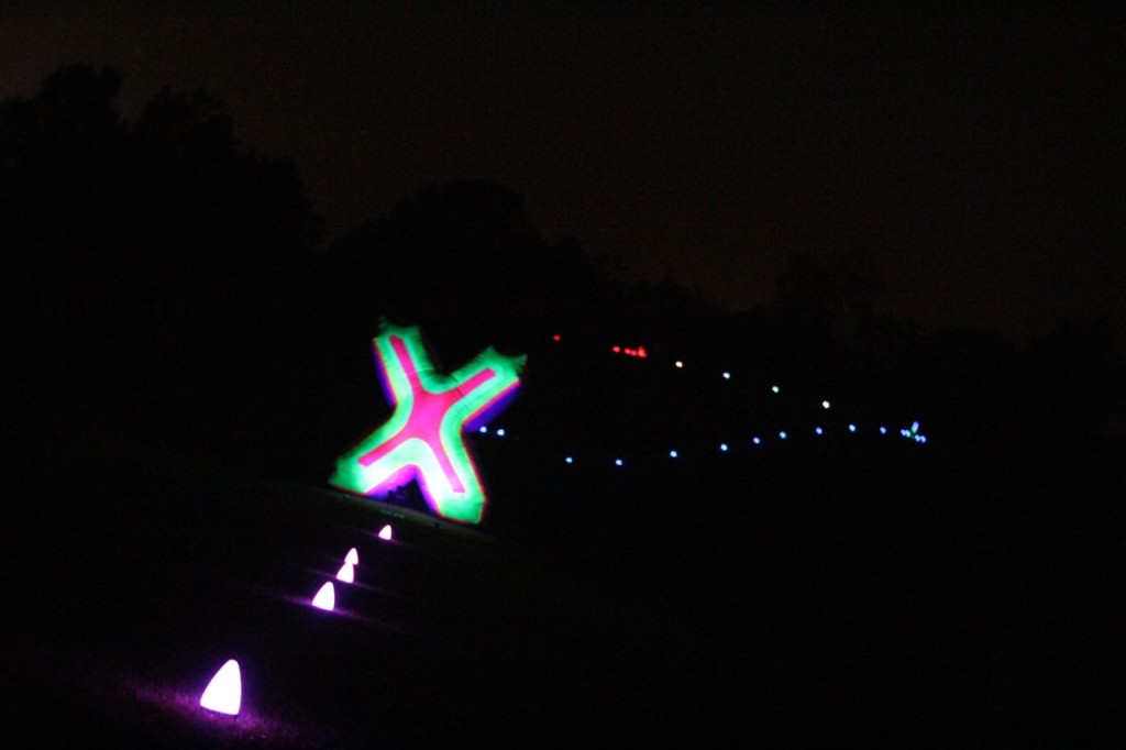 glow golf course